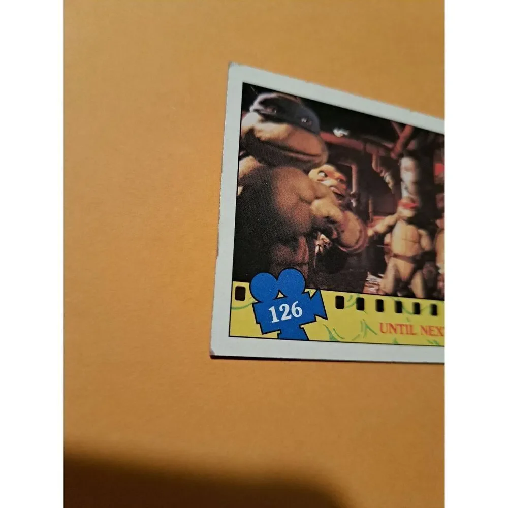 1990 Mirage Studios Topps TMNT Trading Card #126 Teenage Mutant Ninja Turtles